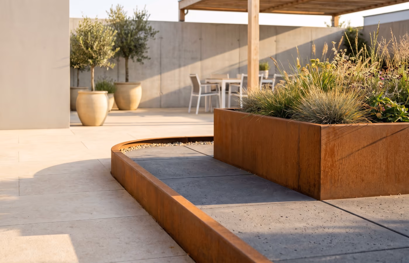 Metal Garden Edging by Baiet Metal